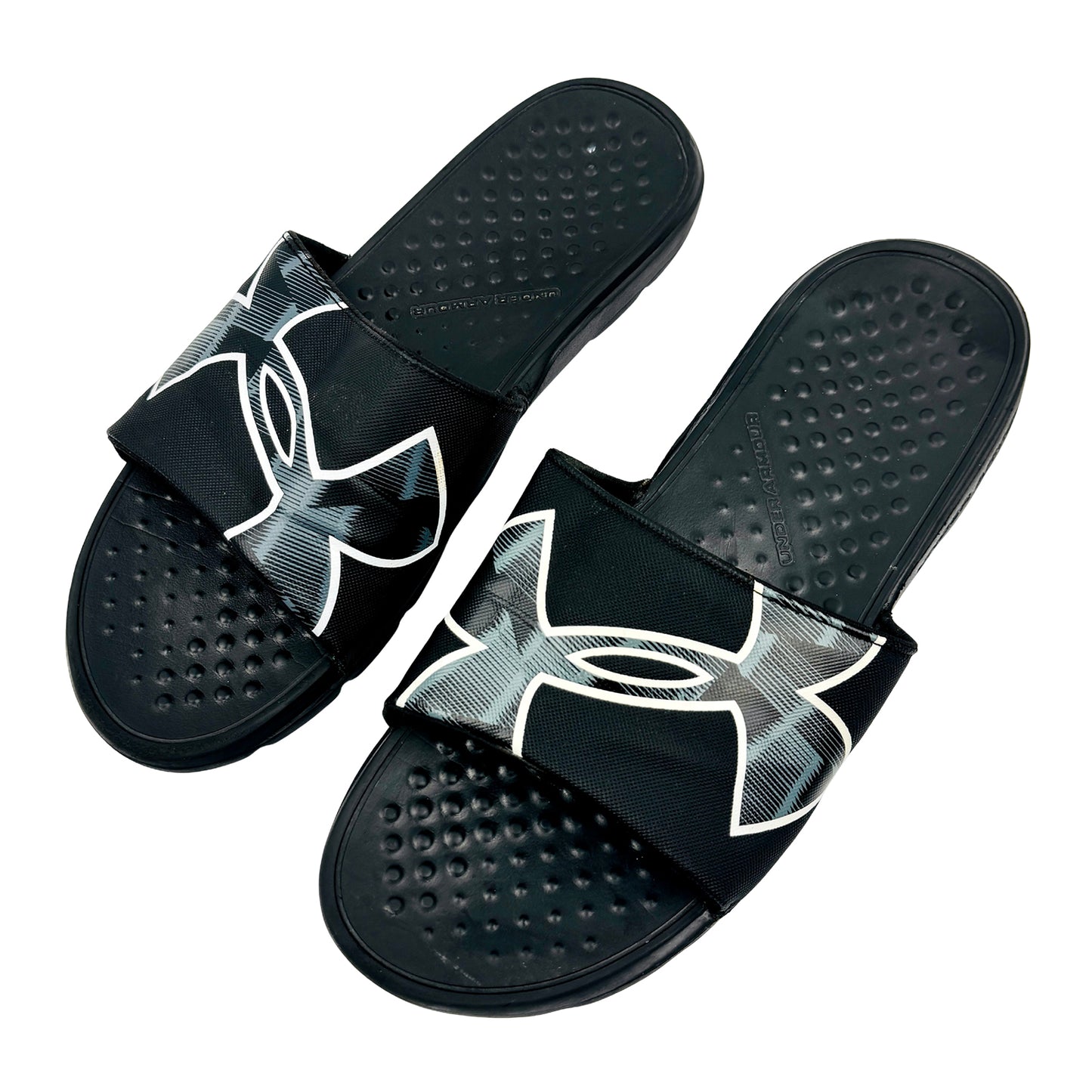 Under Armour Men's Black EVA Slides (Size 46)