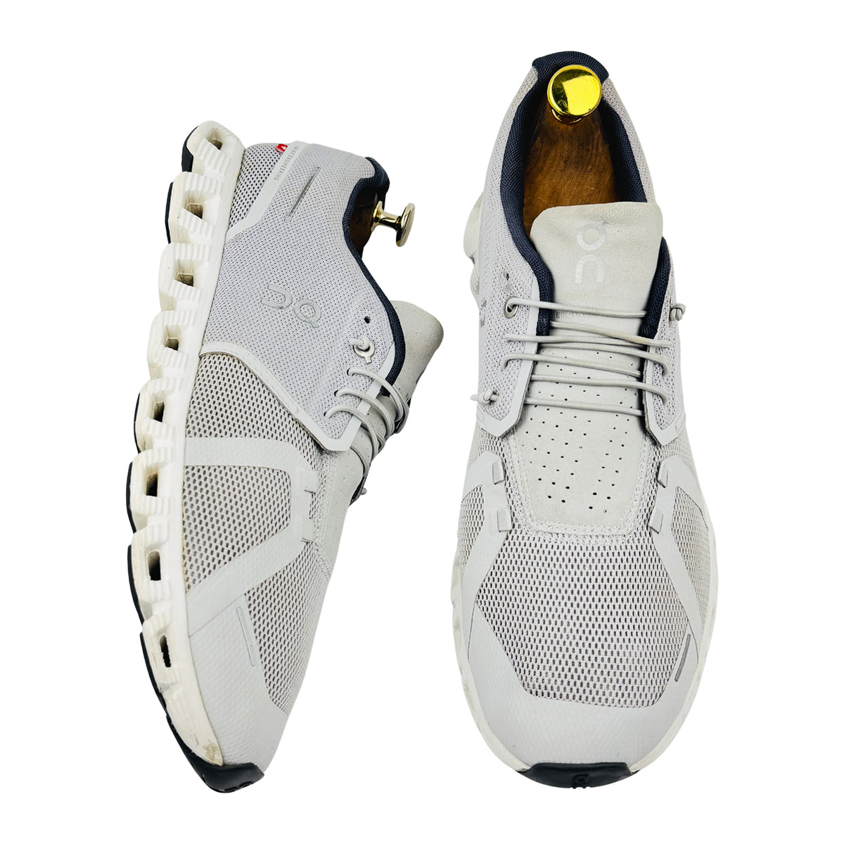 On Running Cloud 5 'Glacier White' Shoes (Size 46) - 59.98909
