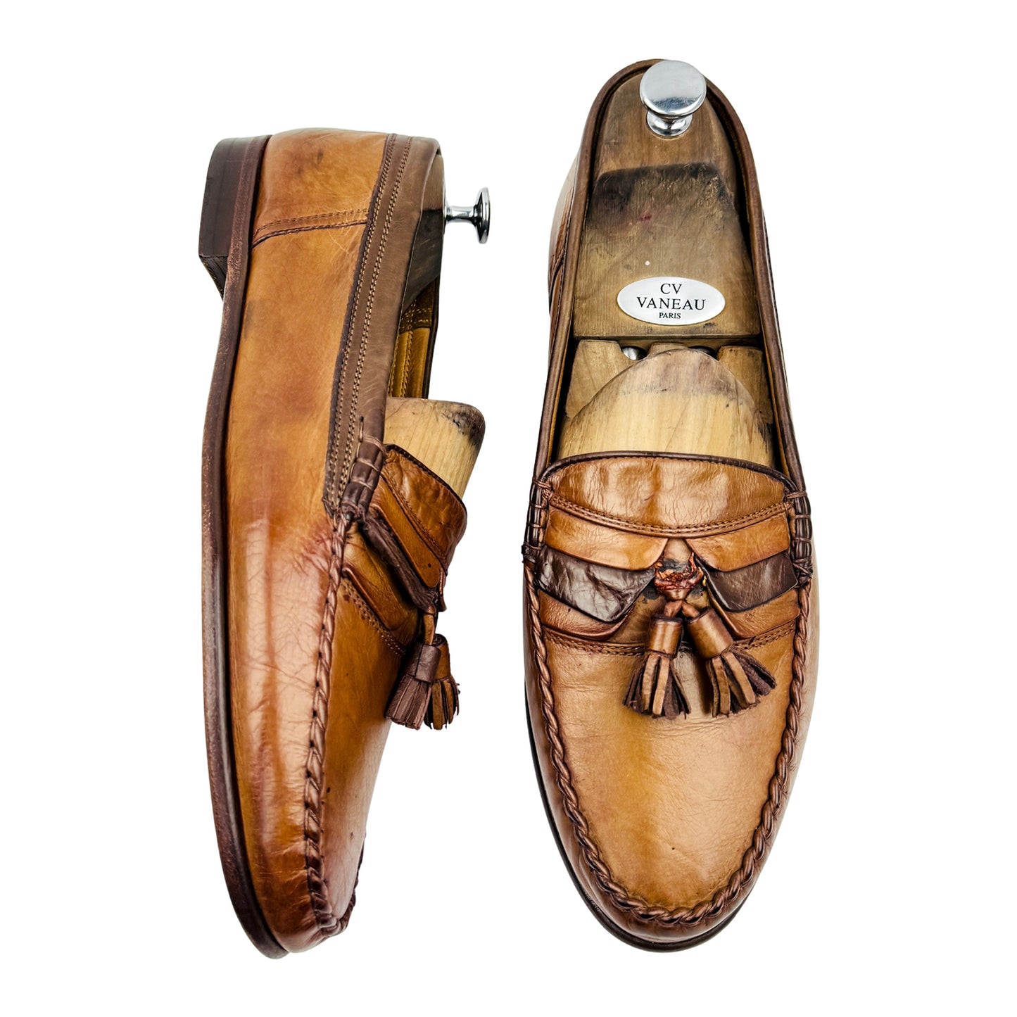 Bally Men's Brown Tassel Loafers (Size 45/45.5)