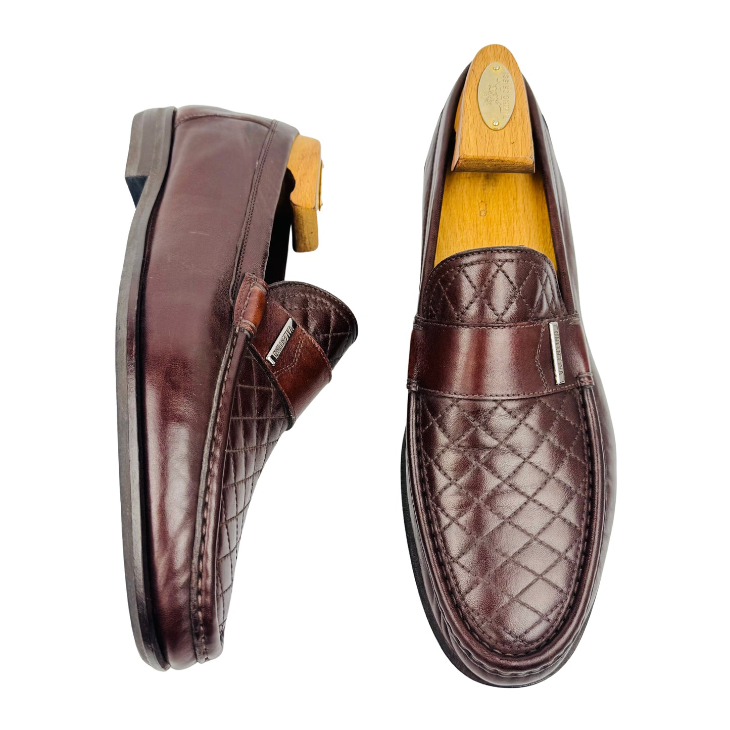 Valentino Garavani Men's Quilted Leather Loafers (Size 42)