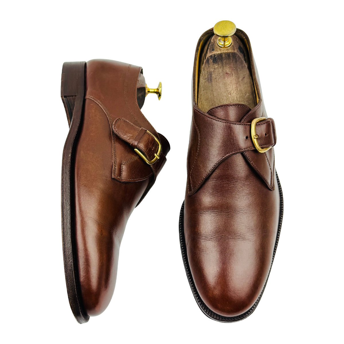 Bally Burlington Single Monk-Strap Shoes (Size 41.5)