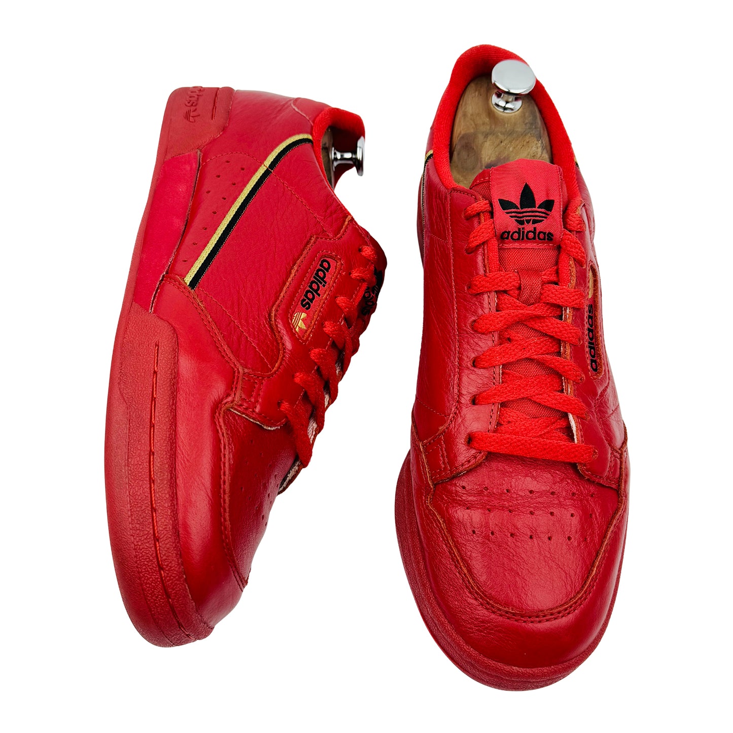 Adidas Continental 80 'Scarlet Gold' Sneakers (Size 45/45.5) - EE4144