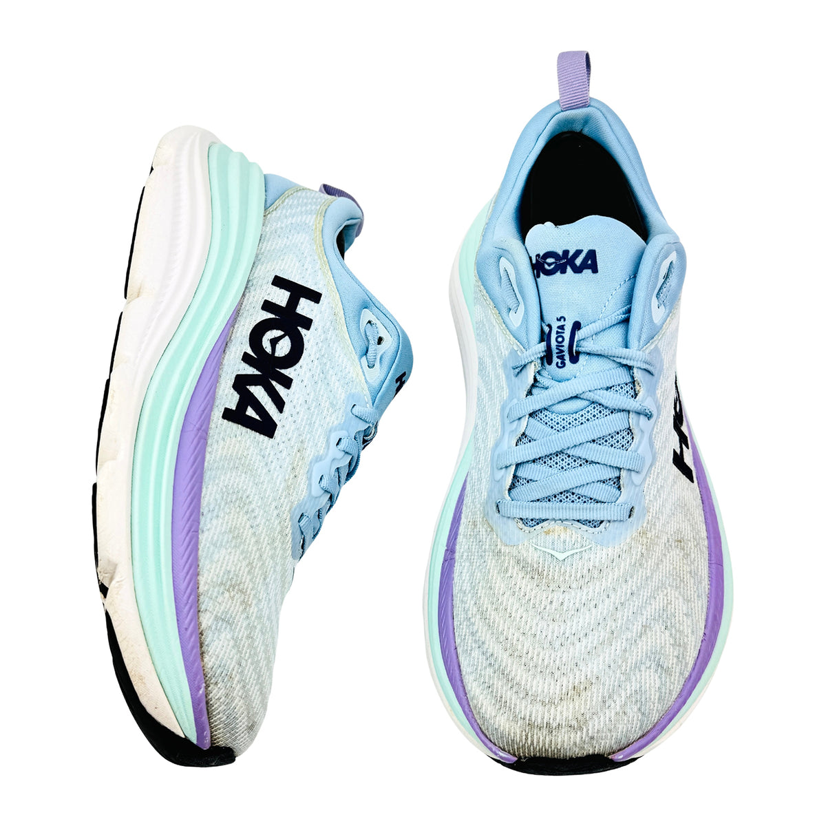 Hoka Gaviota 5 'Airy Blue Sunlit Ocean' Shoes (Size 40) - 1134235 ABSO