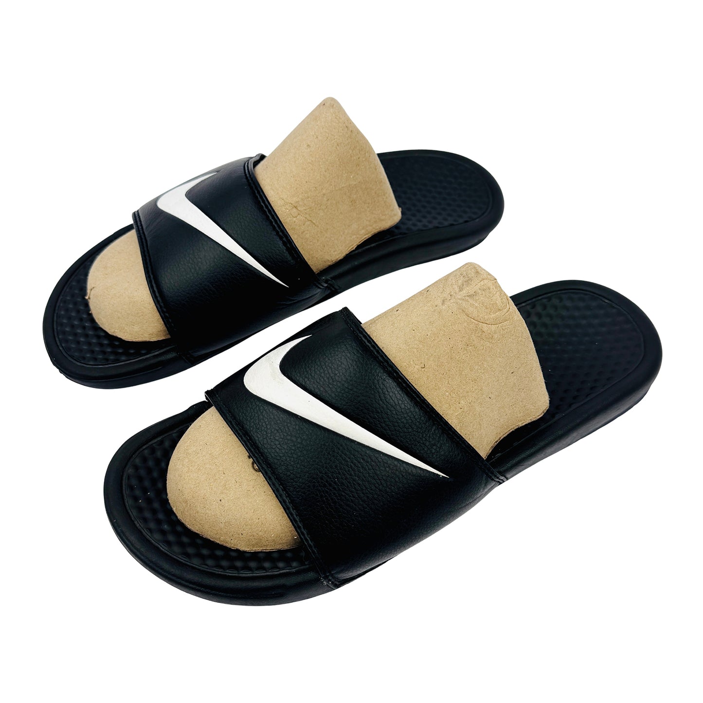 Nike Men's Benassi Swoosh Slides (Size 45) - 312618-011