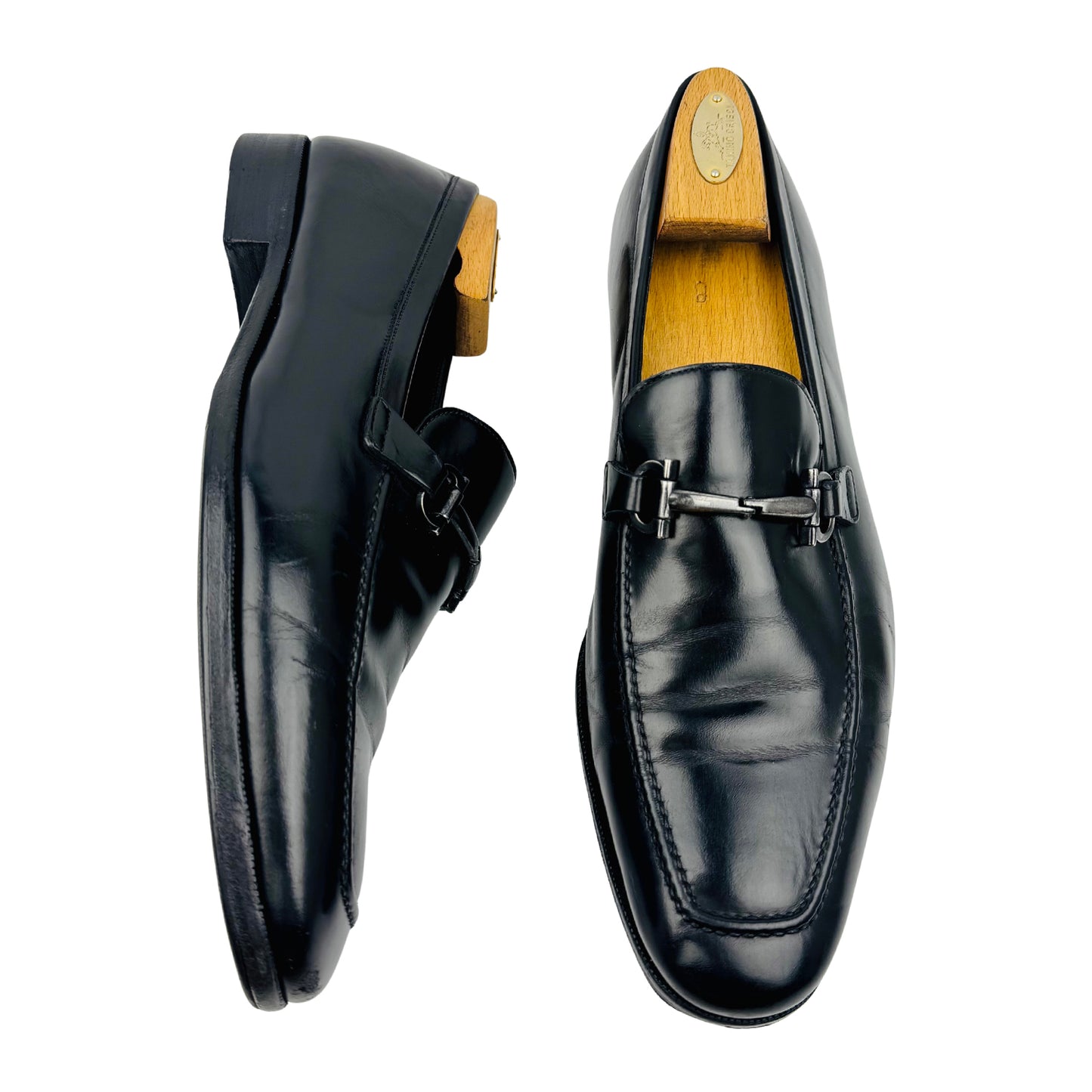 Salvatore Ferragamo Gancini Bit Italian Loafers (Size 44/44.5)