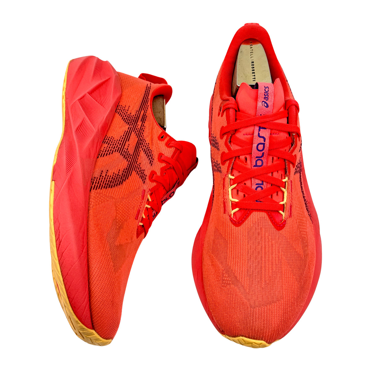 ASICS NOVABLAST 5 'Flash Red' Shoes (Size 45) - 1011B974