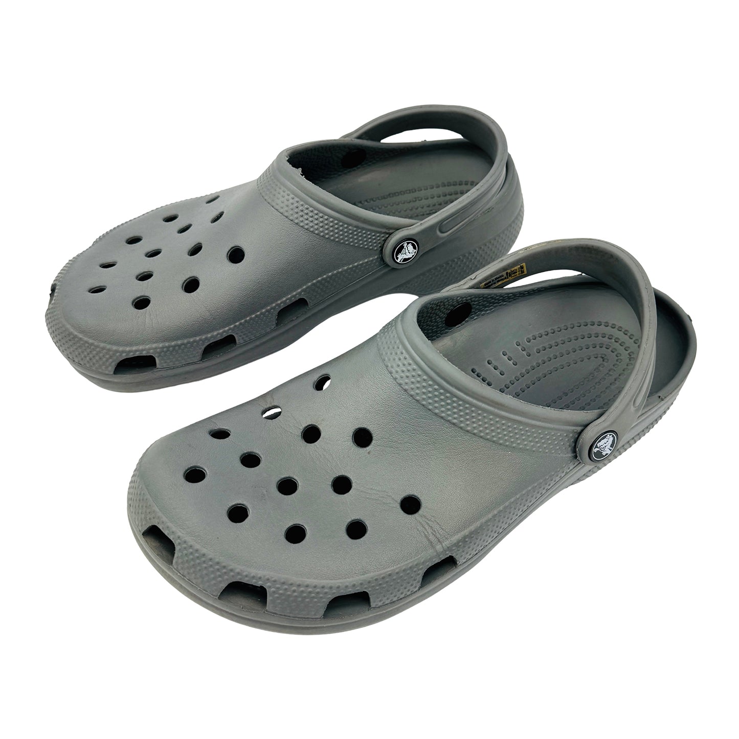 Crocs Classic Grey Clogs (Size 42.5/43) - 118‑10001‑001‑10