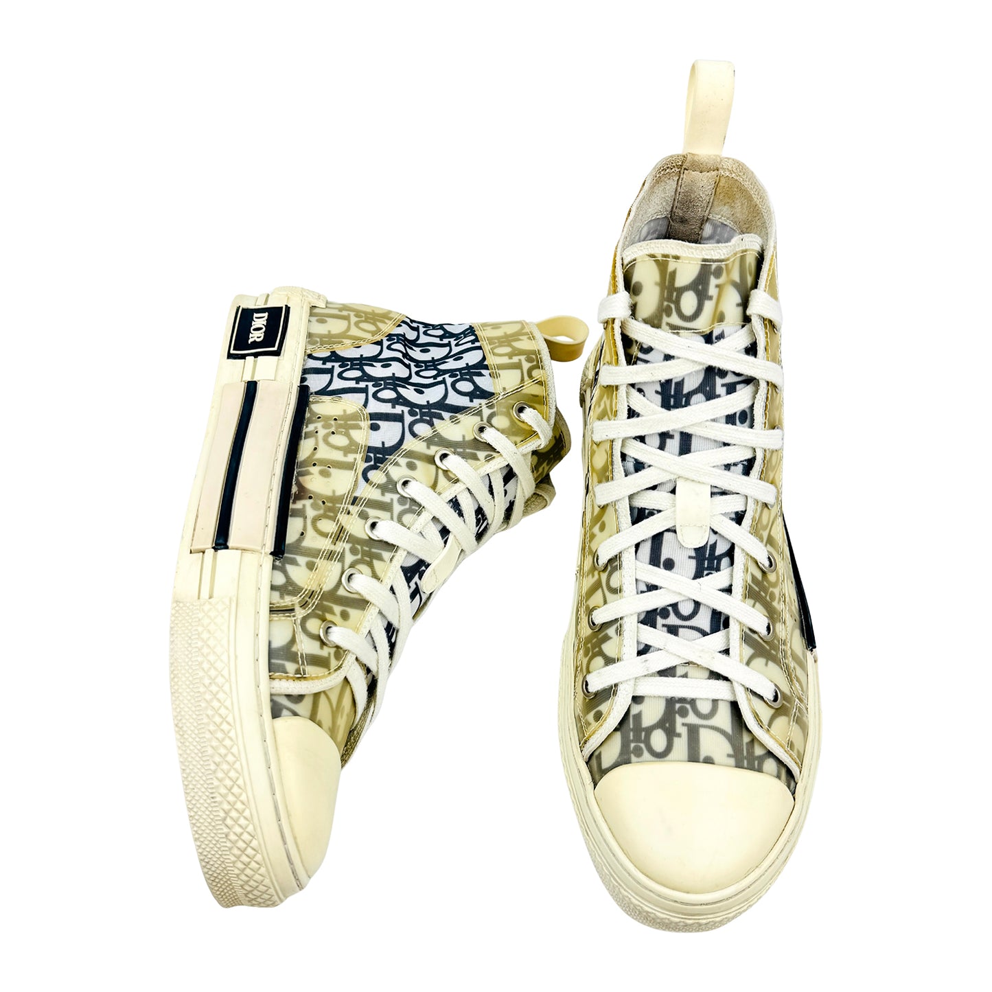 Dior Men's B23 League Dior Oblique Sneakers (Size 42)