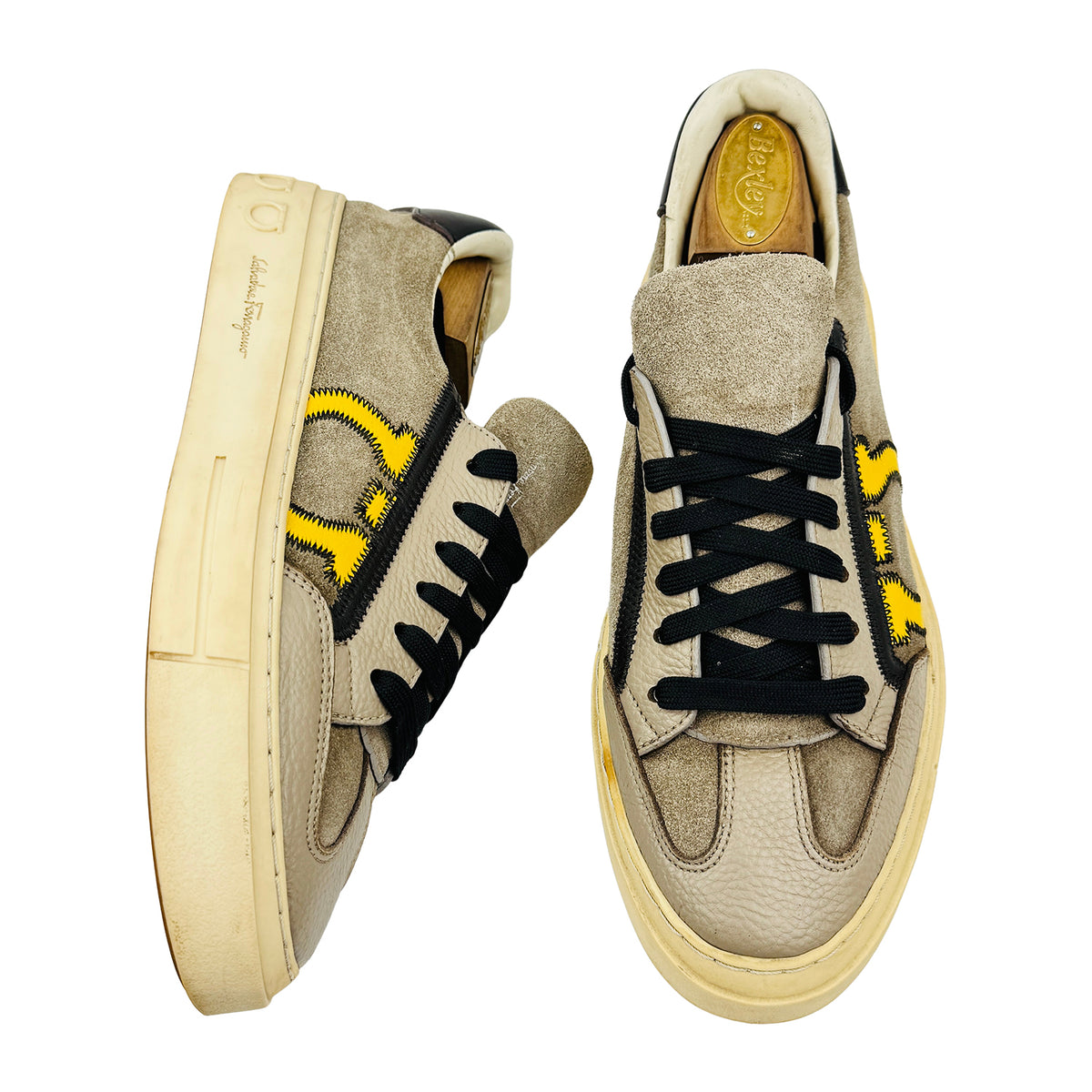 Salvatore Ferragamo Borg 5 Sneakers (Size 40/40.5) - 740786