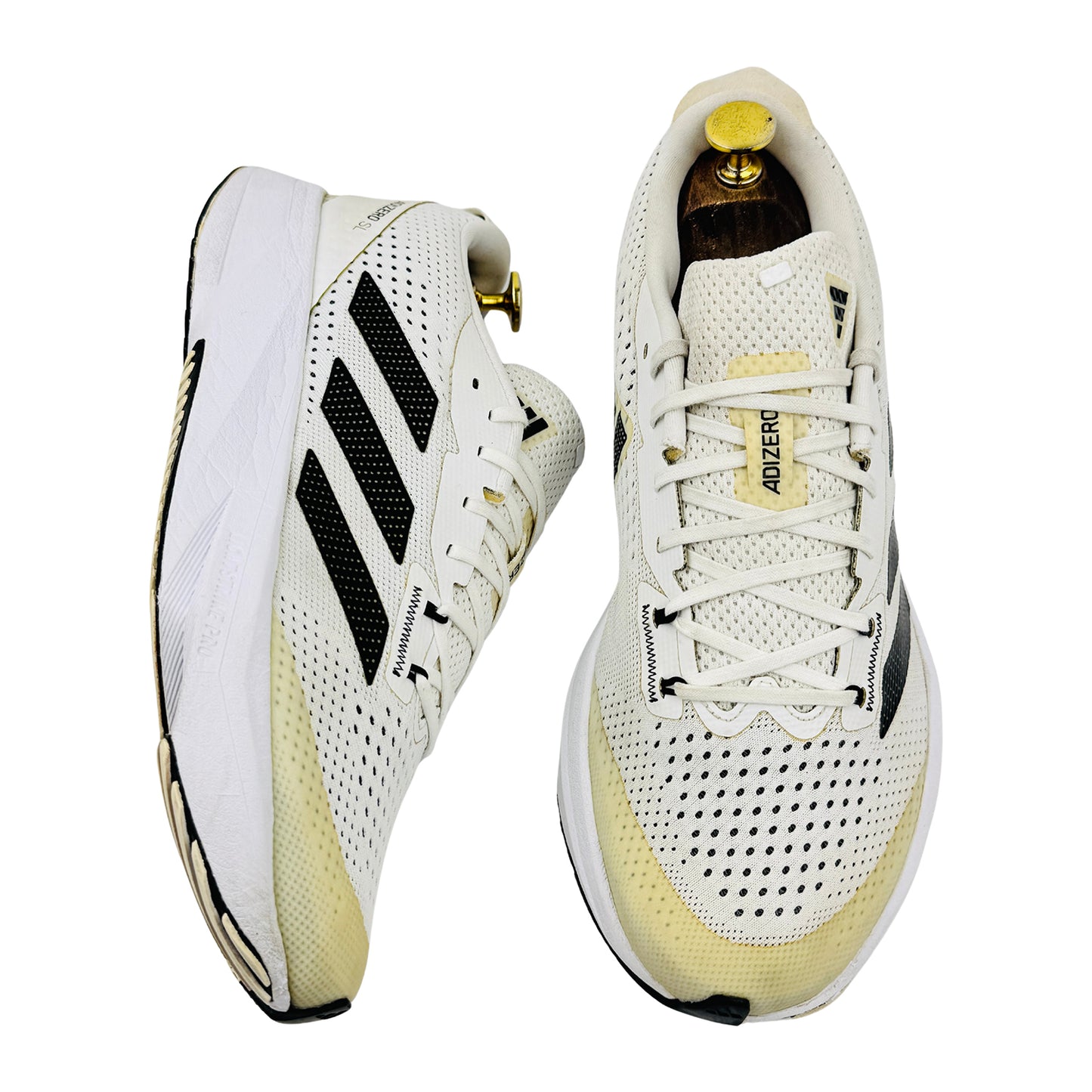 Adidas Men's Adizero SL 'Cloud White' Shoes (Size 42.5) - HQ1352