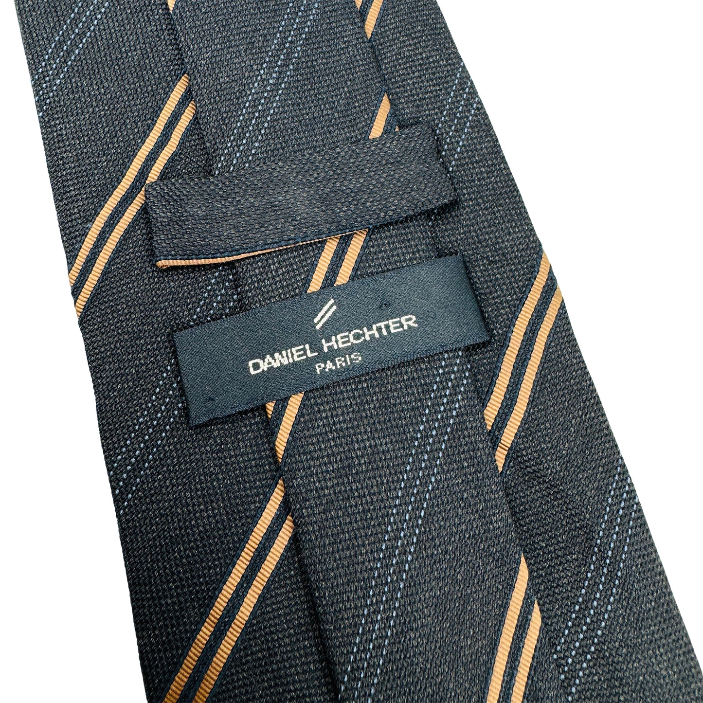 Daniel Hechter Navy 'Diagonal Stripes' Tie (Size Regular)