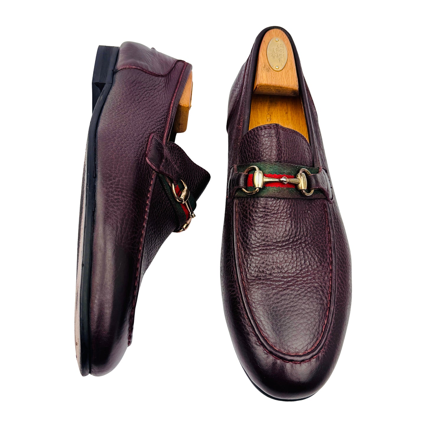 Gucci Men's Horsebit 1953 Brown Leather Loafers (Size 44)