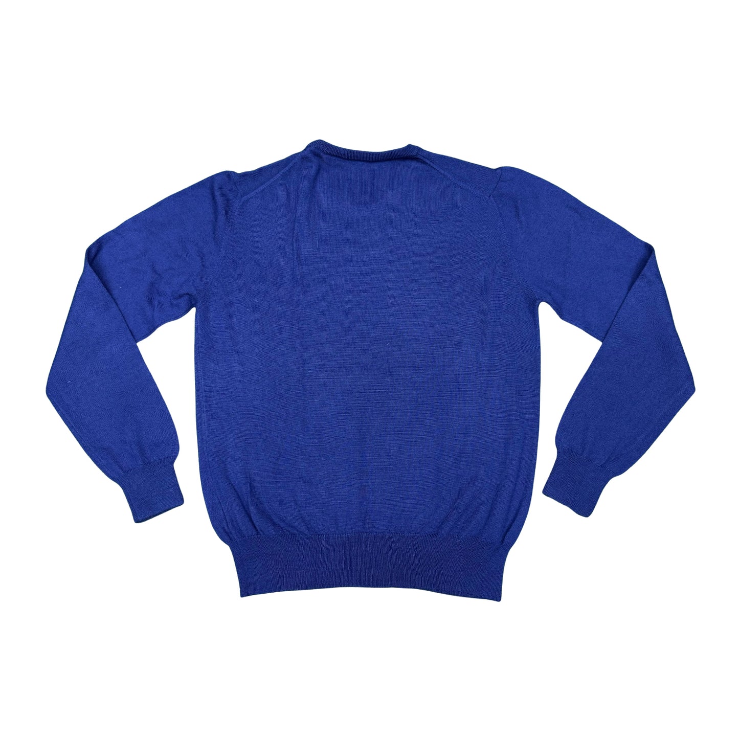 Versace Navy Blue Medusa Logo Crewneck Sweater (Size Small)