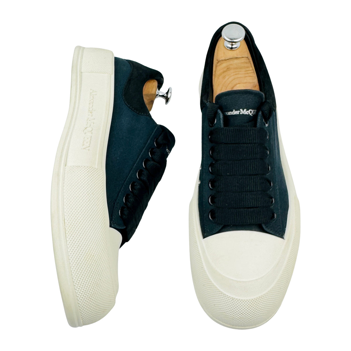 Alexander McQueen Deck Plimsoll Low Shoes (Size 42) - 654594 W4MV7 1070