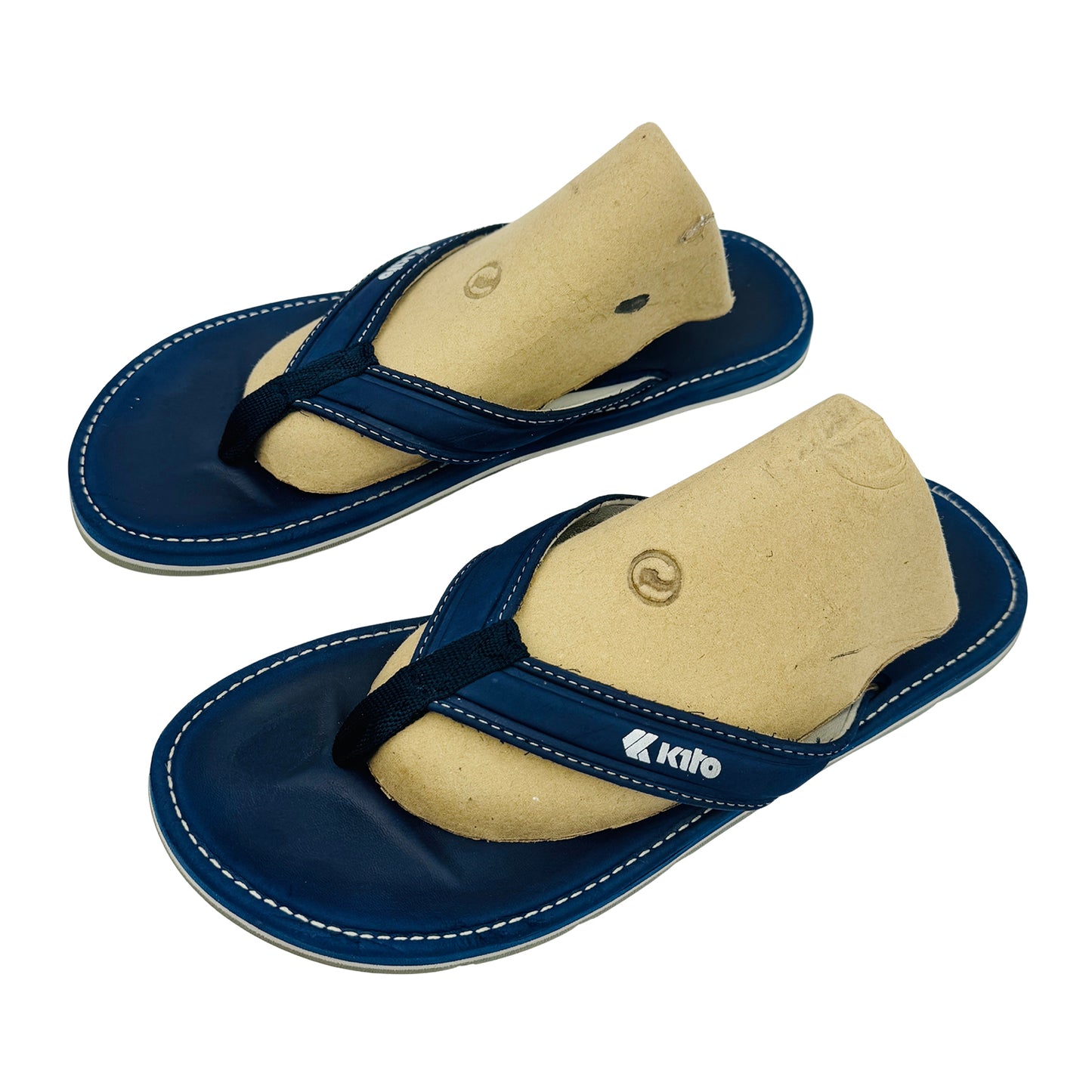 Kito Men's Flex Thong Blue Slides (Size 45/45.5)