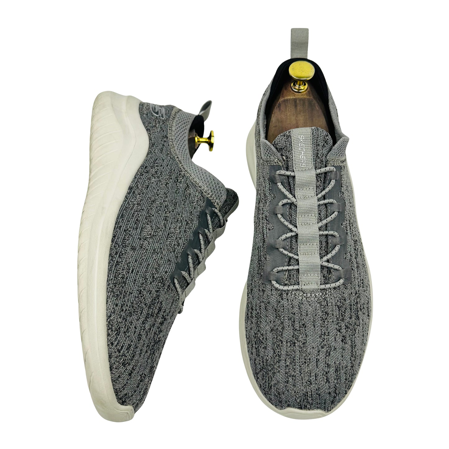 Skechers Ultra Flex 2.0 - Cryptic Shoes (Size 42.5) - 232206 GYBK