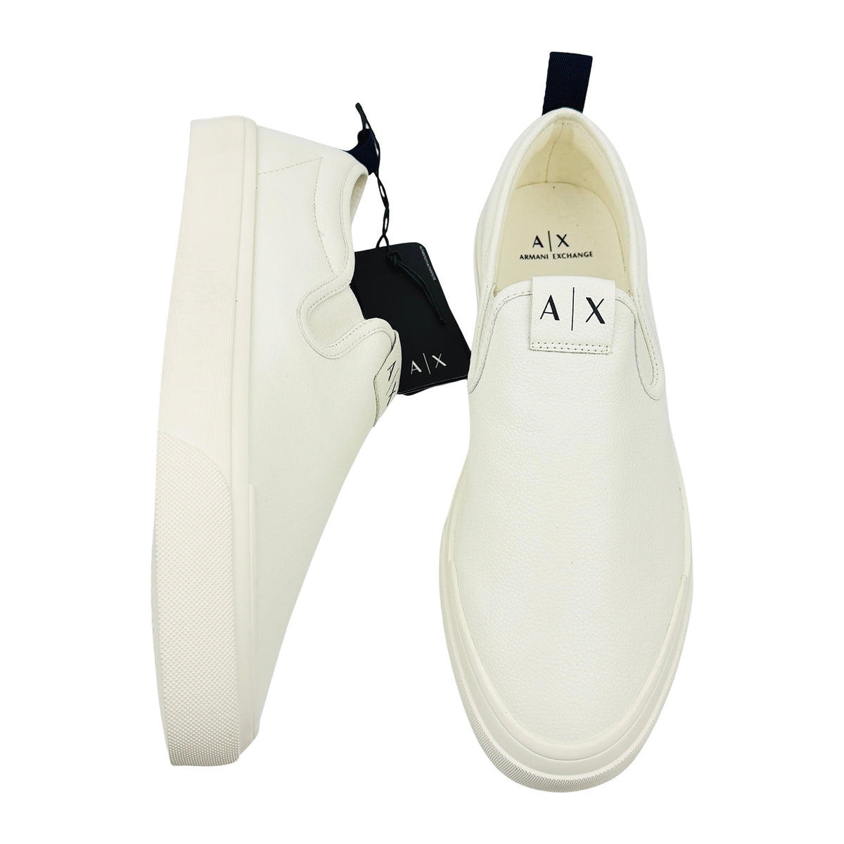 Armani Exchange Men's White Shoes (Size 44) - XUY010 XV799