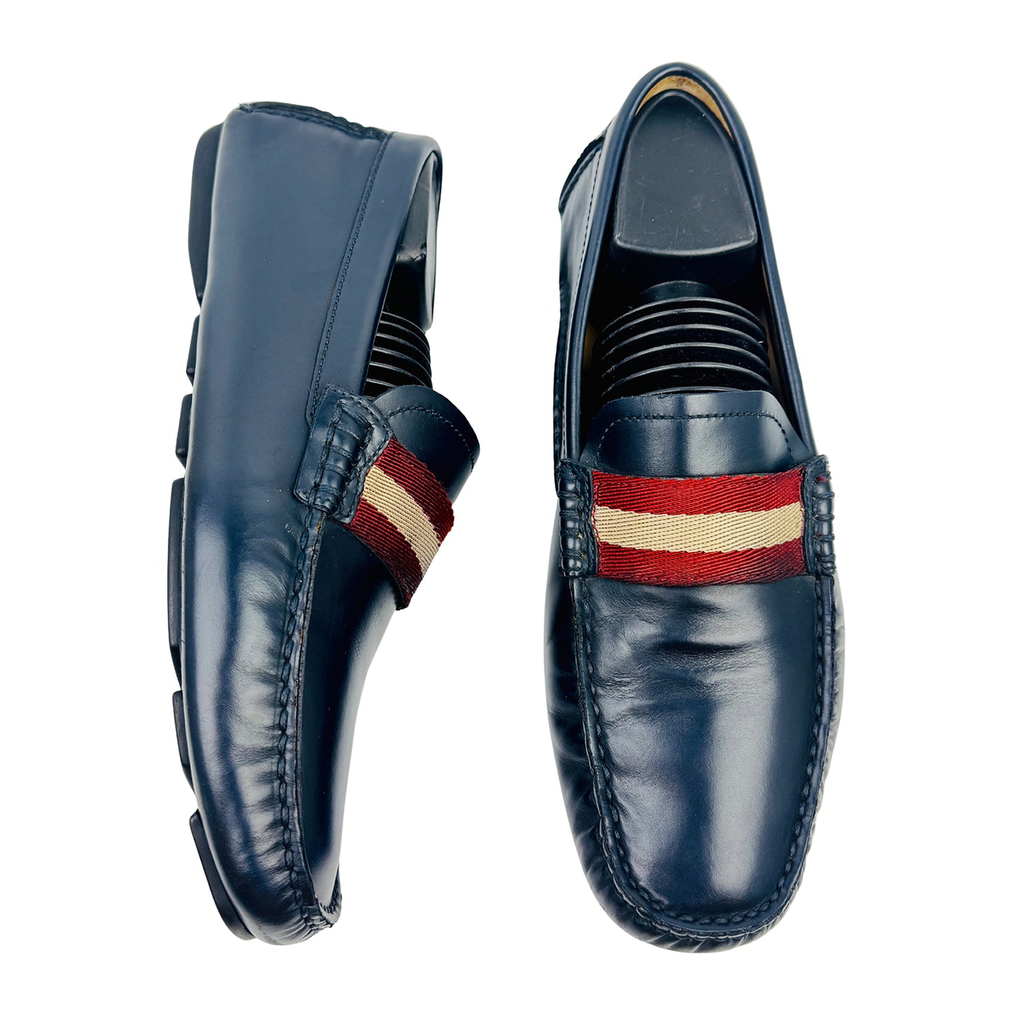 Bally Pilot Navy Blue Italian Loafers (Size 40/40.5) - 6198385