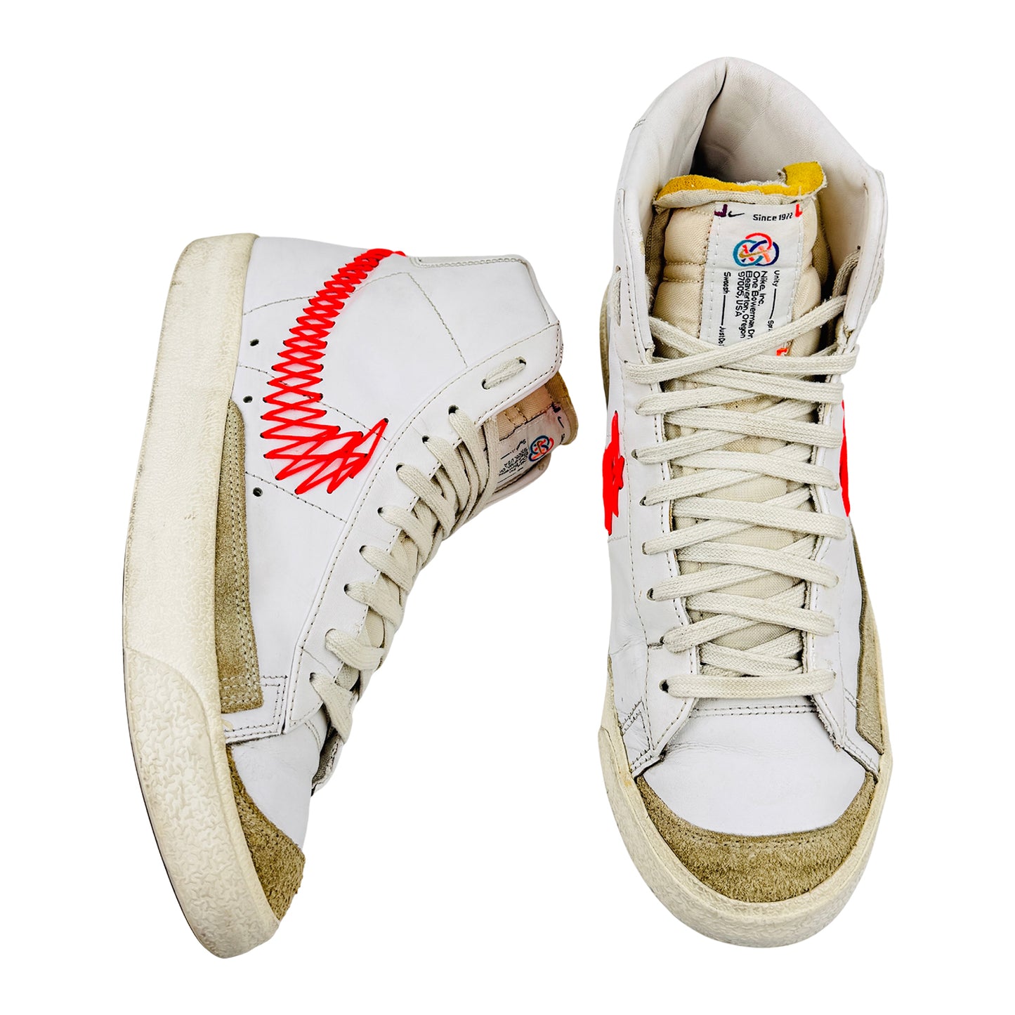 Nike Blazer Mid '77 Vintage 'Zig Zag' Sneakers (Size 42) - DD8489-161