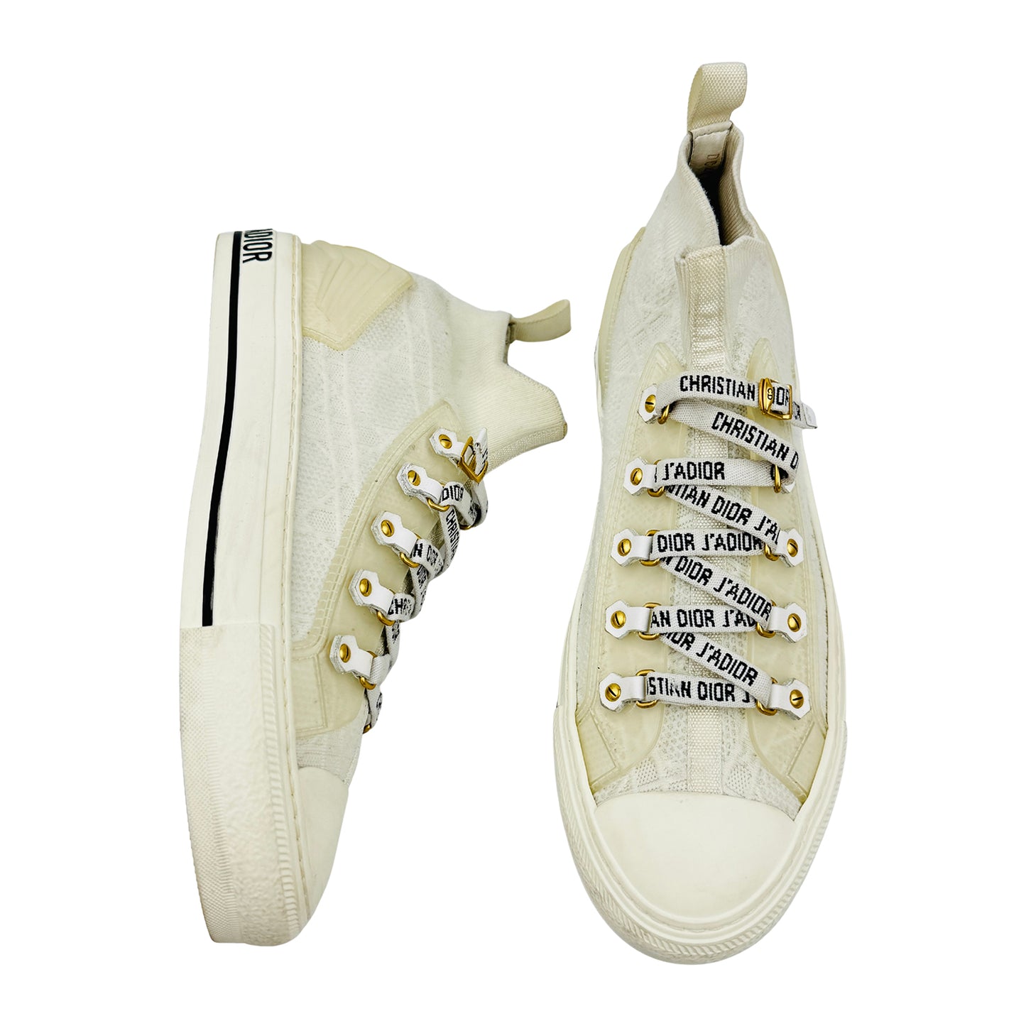 Christian Dior Walk'n'Dior High Top Sneakers (Size 40)