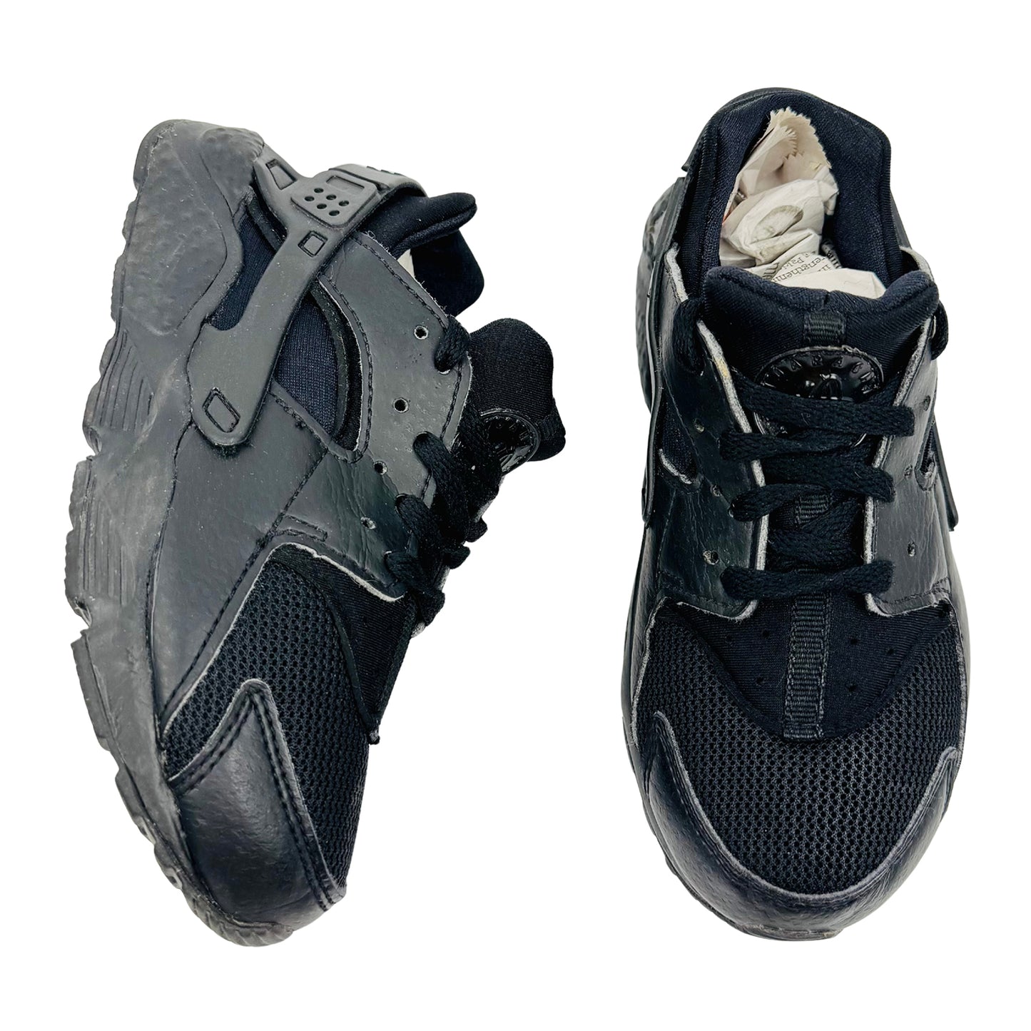 Nike Kid's Huarache Run Black Sneakers (Size 28.5) - 704949-016