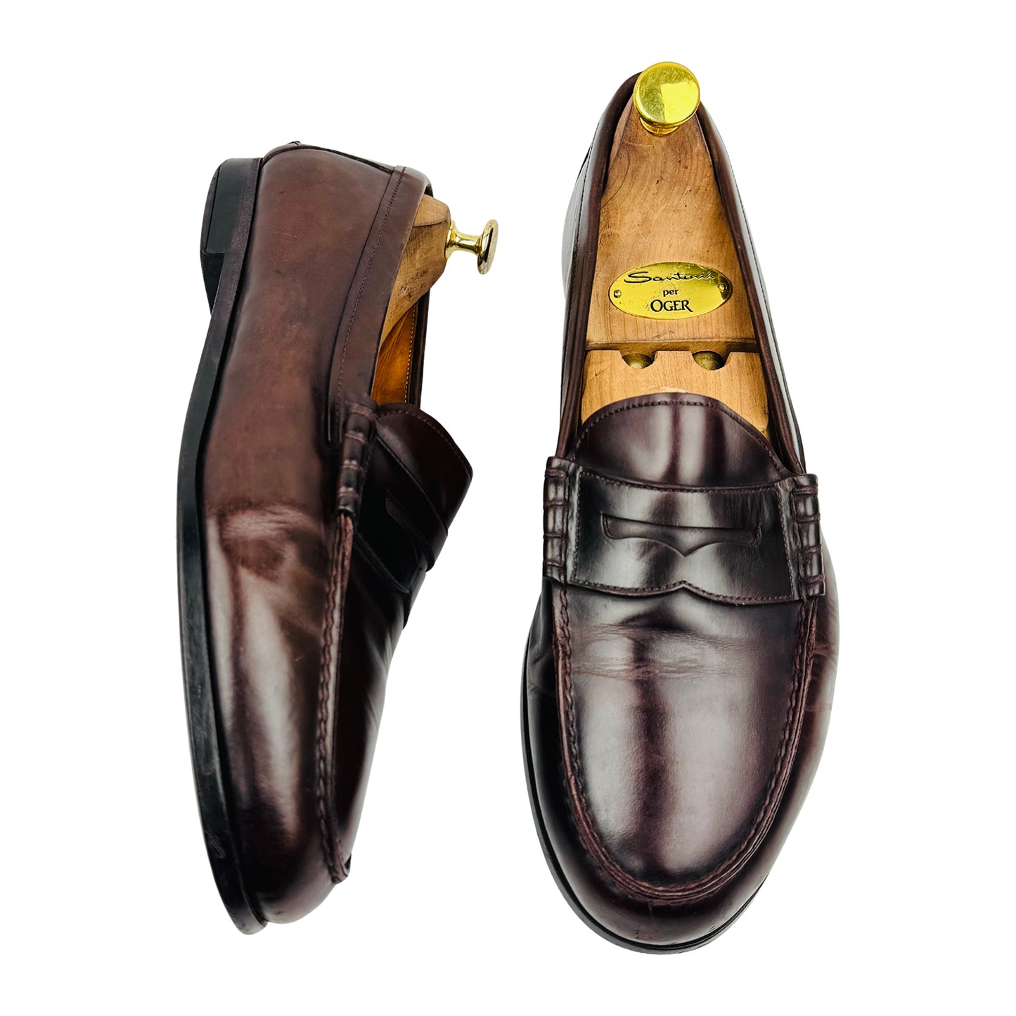 Church’s Milford Ebony Leather Loafers (Size 43) - EDB146