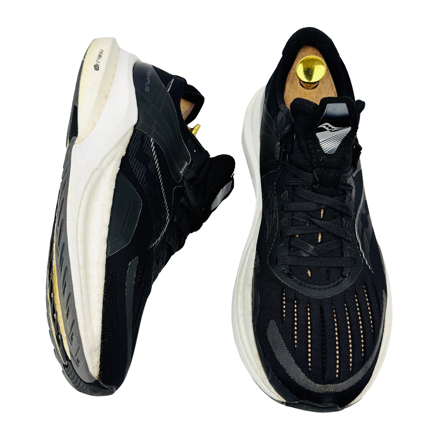 Saucony Tempus Black Fog Shoes (Size 43) - S20720-05