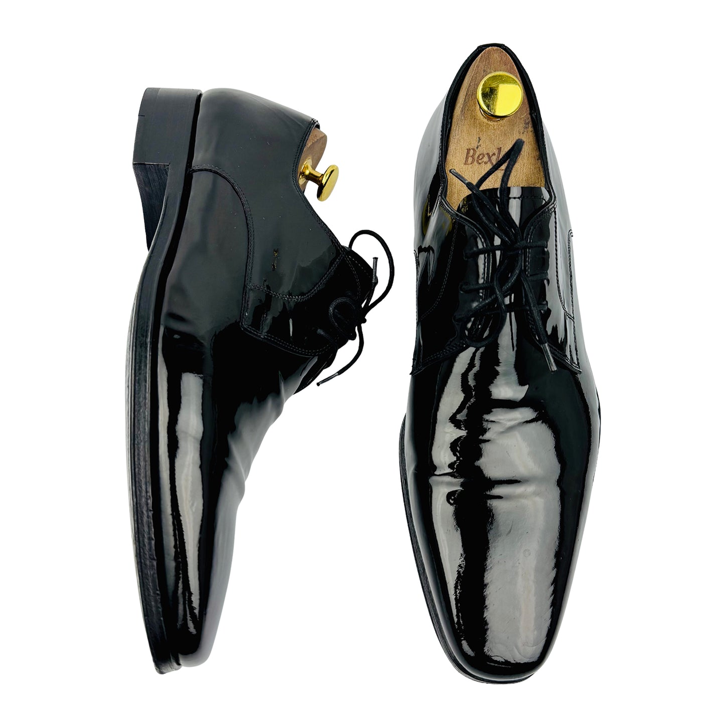 Magnanni Dante Patent Leather Oxfords (Size 43/43.5)