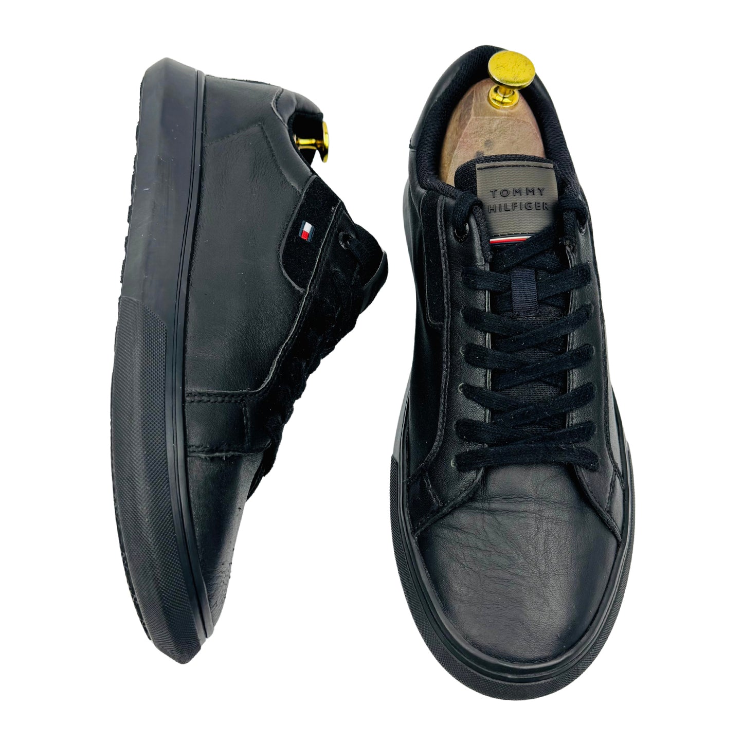 Tommy Hilfiger Essential Leather Cupsole Sneakers (Size 42) - FW0FM02581
