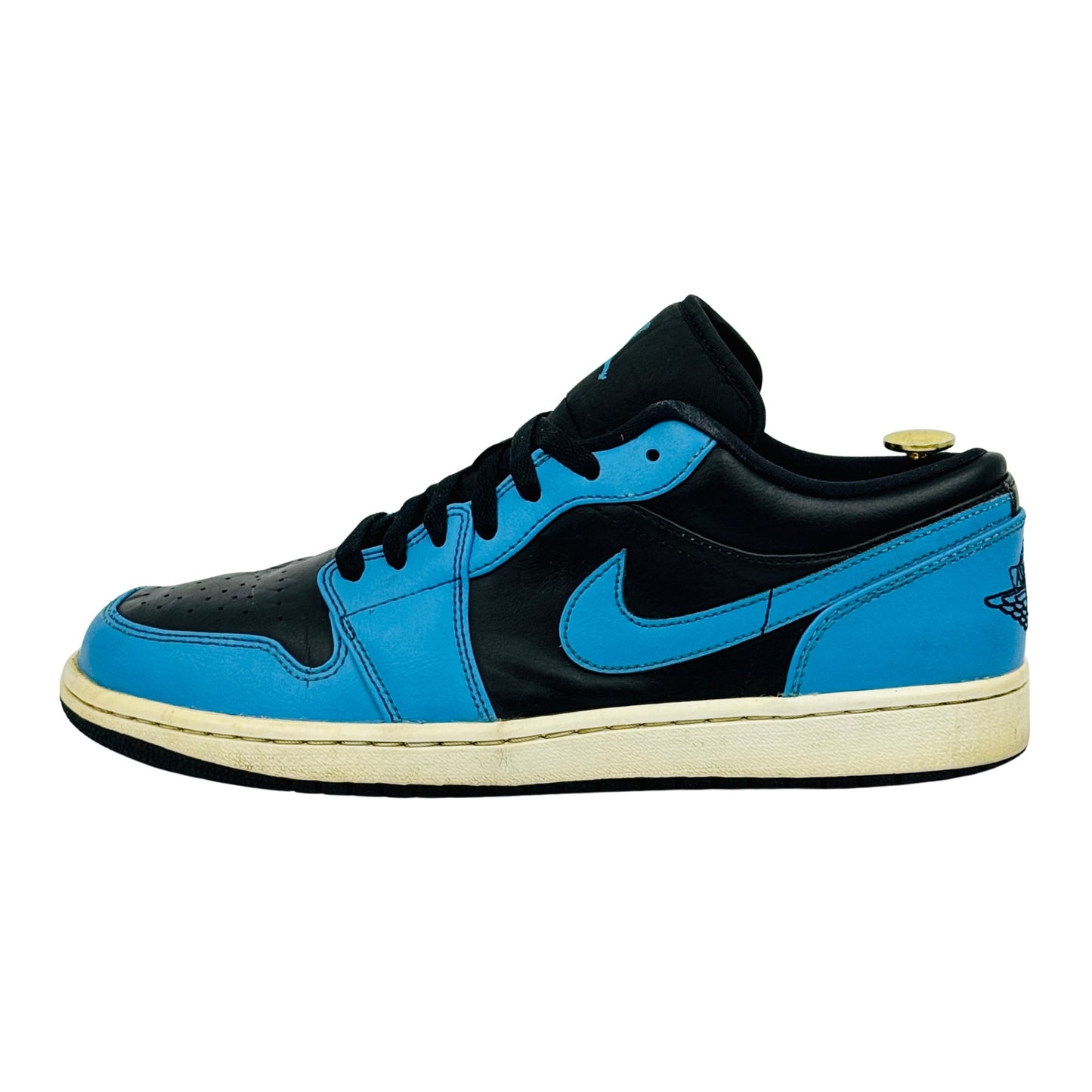 Nike Air Jordan 1 low 'Laser Blue' Sneakers (Size 44.5) - 553558-410