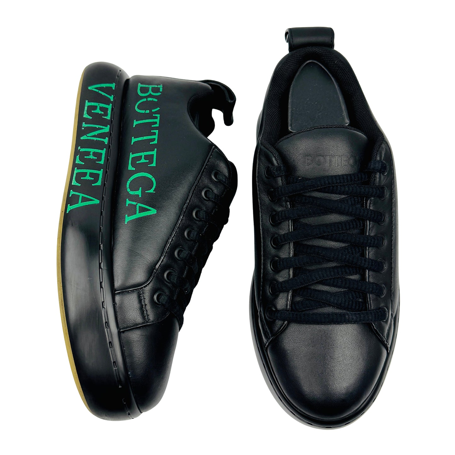 Bottega Veneta Pillow Black Sneakers (Size 40/40.5)