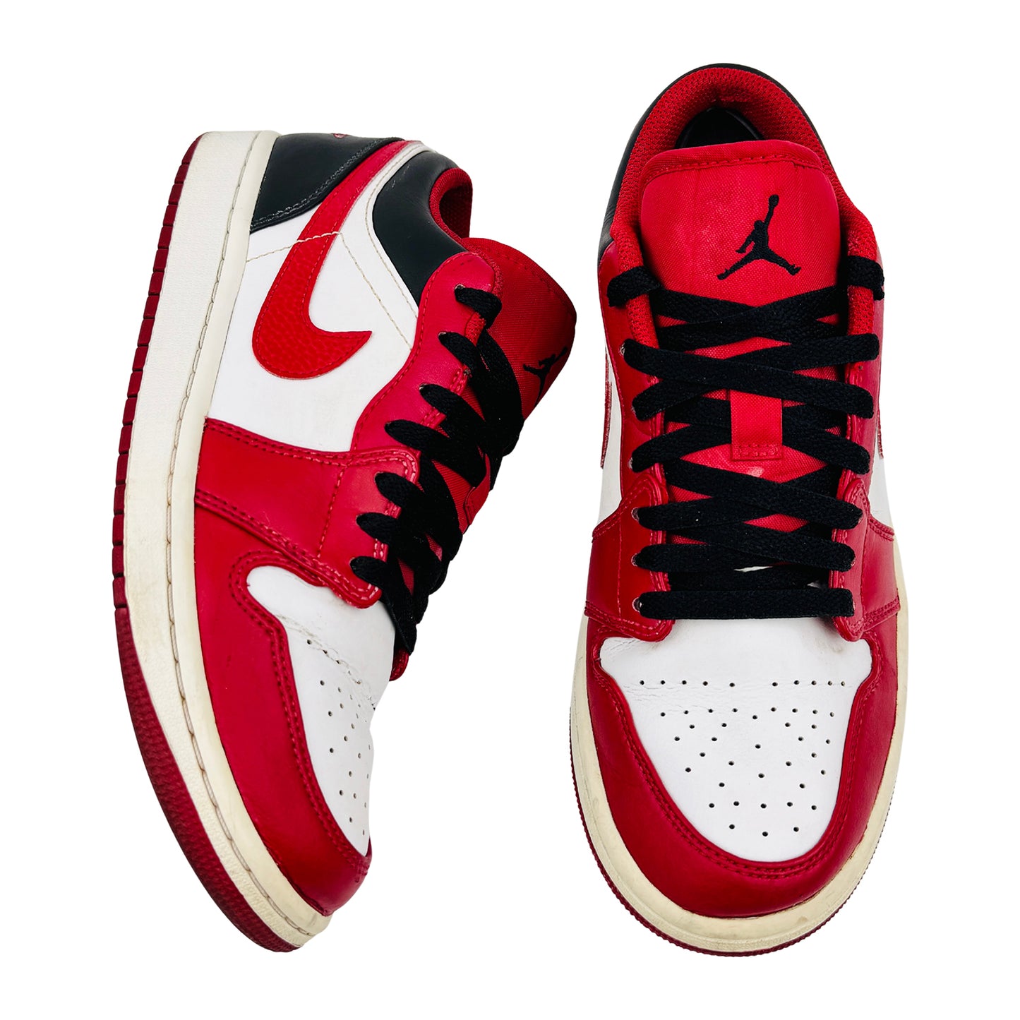 Nike Men's Air Jordan 1 Low Sneakers (Size 42.5) - 553558-163