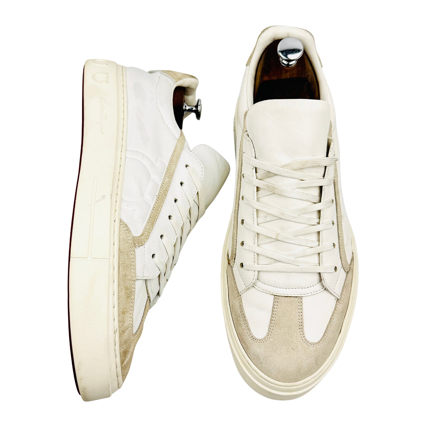 Salvatore Ferragamo Men's Borg Sneakers (Size 45)