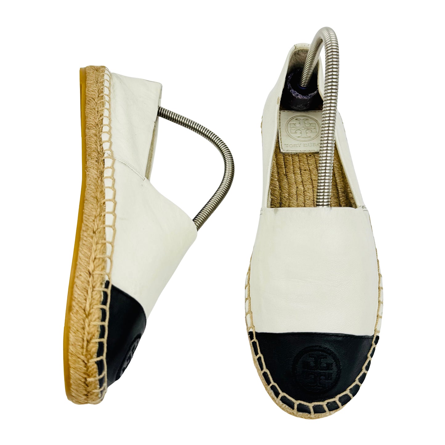 Tory Burch Color-block Leather Espadrille Flats (Size 36/36.5) - 51158649