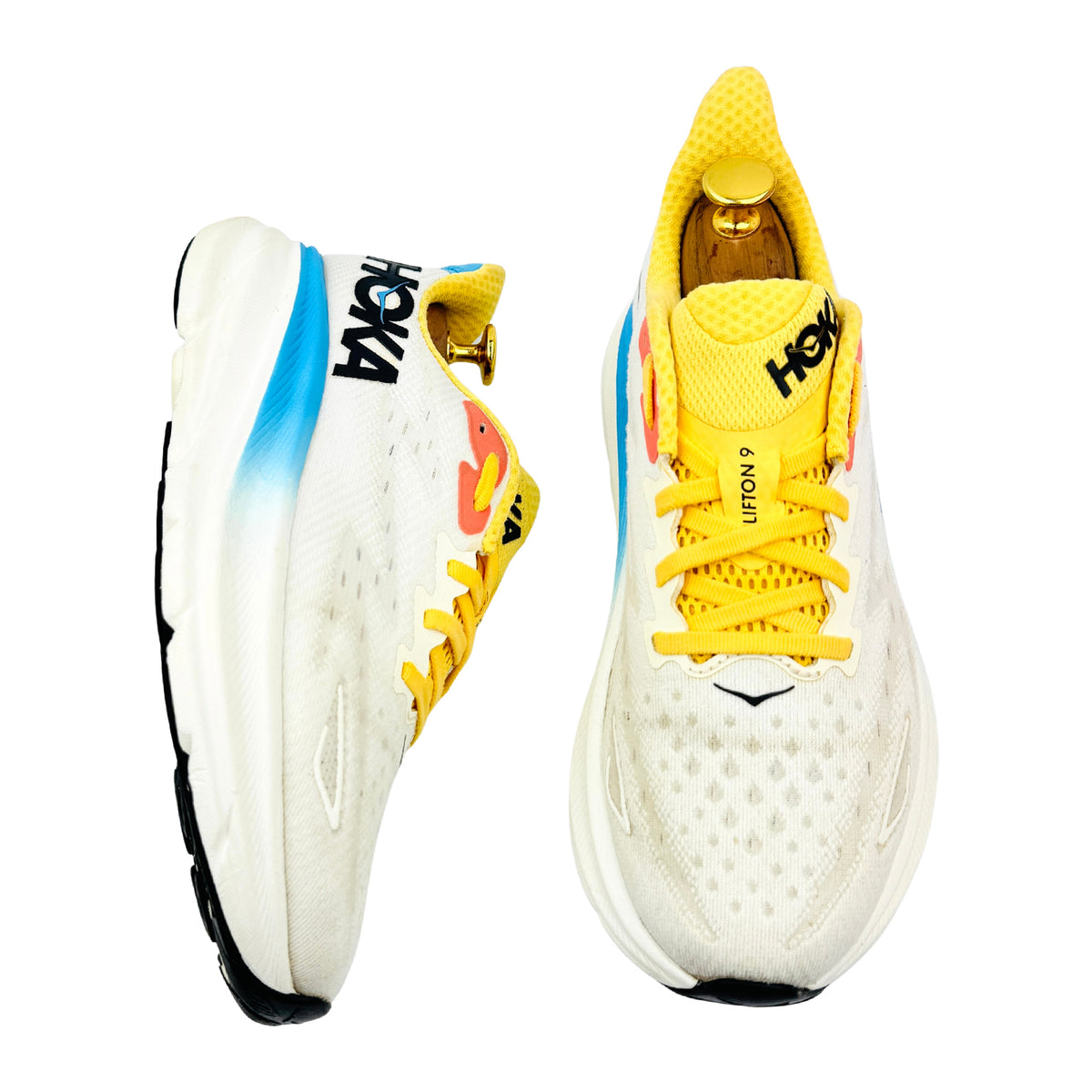 Hoka One One Clifton 9 Shoes (Size 39.5) - 1127896 BSW