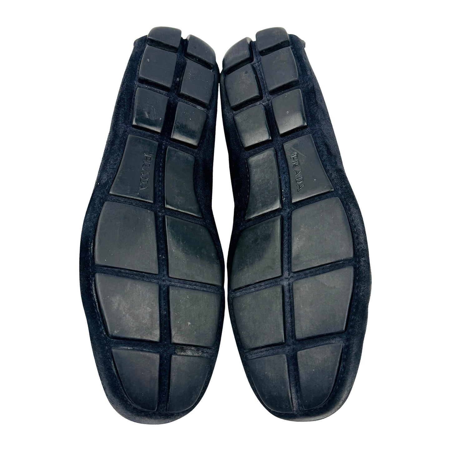 Prada Men's Black Suede Loafers (Size 42) - 2D2170