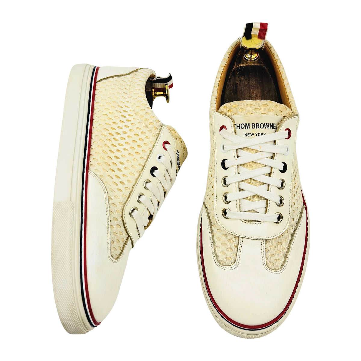 Thom Browne Heavy Athletic Low Sneakers (Size 41/41.5) - MFD237A-03193-100