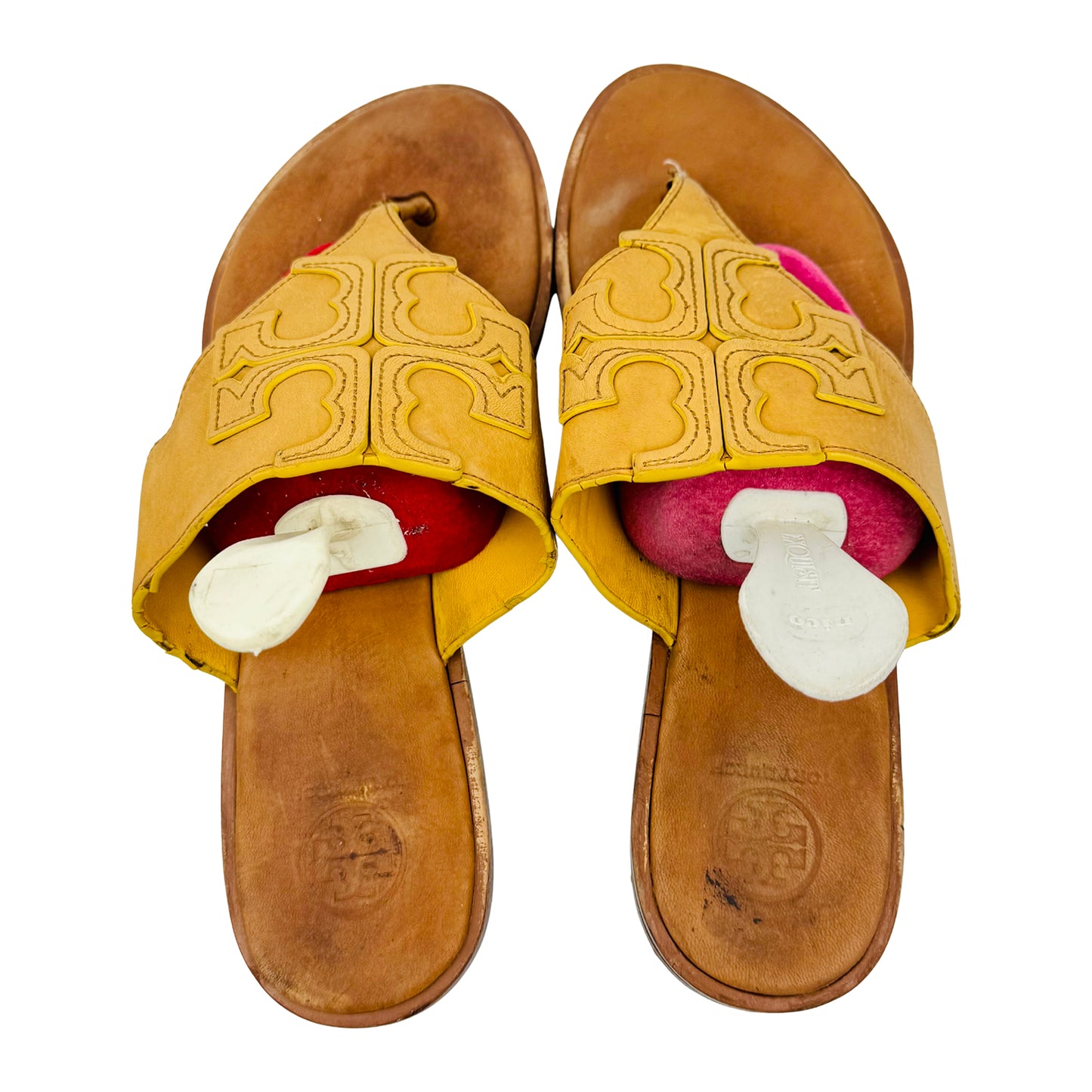 Tory Burch Jamie Leather Thong Sandal Slides (Size 39.5)