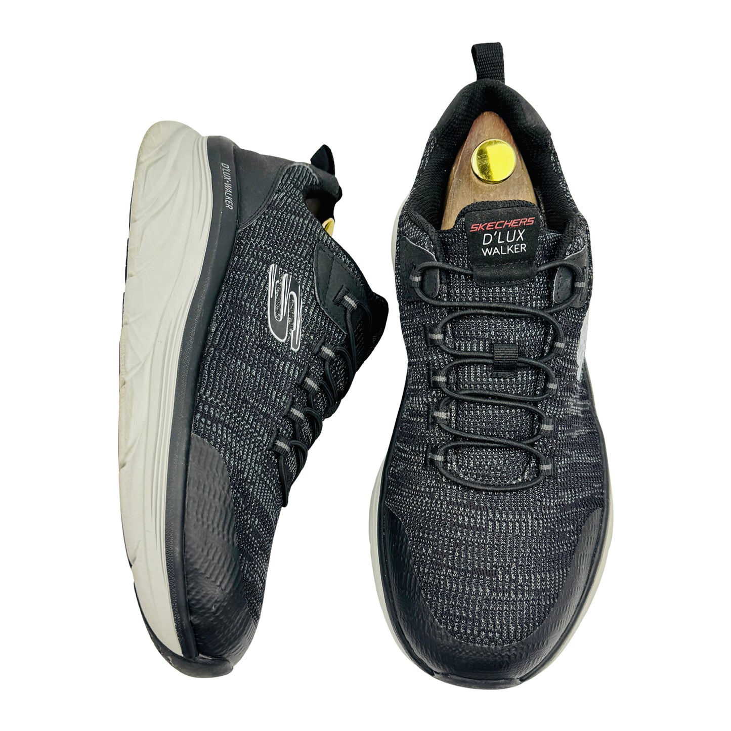 Skechers D Lux Walker Pensive Shoes (Size 43) - 232045WW BKW