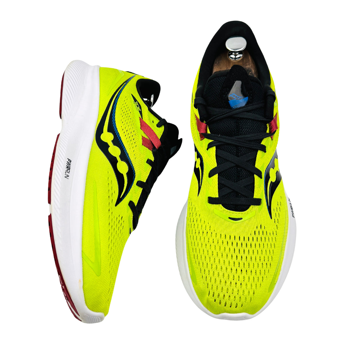Saucony Ride 15 'Acid Lime Spice' Shoes (Size 46) - S20729-25