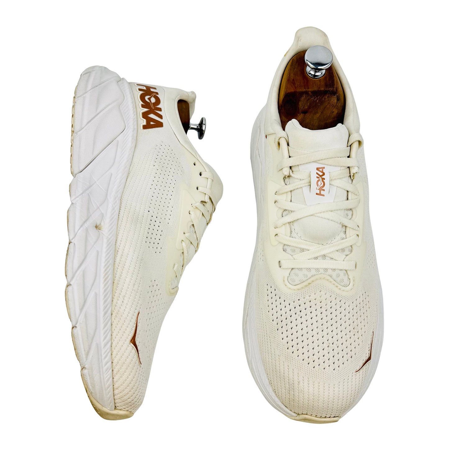 Hoka Arahi 7 'Blanc De Blanc' Shoes (Size 44) - 1147851 BSG