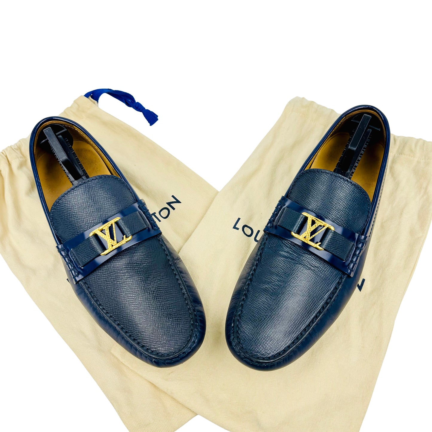 Louis Vuitton Hockenheim Calf Leather Loafers (Size 43)