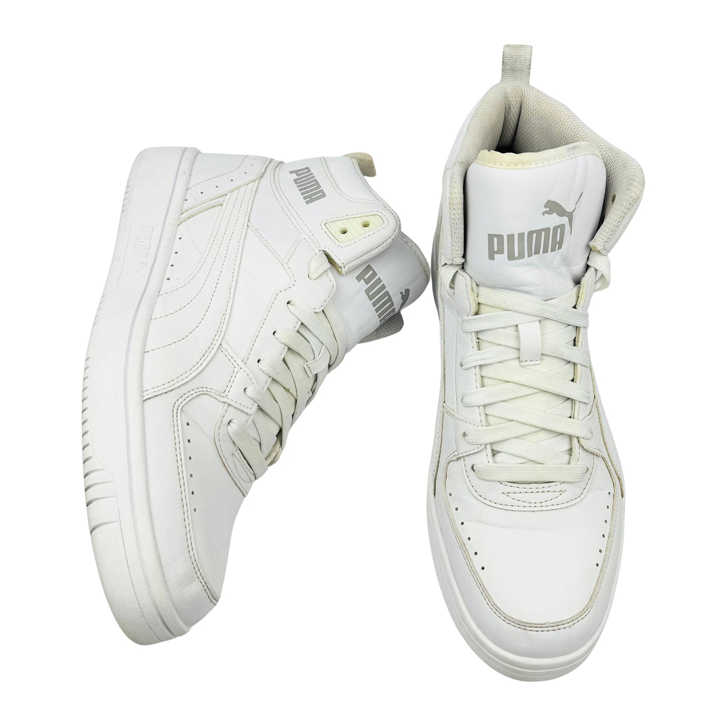 Puma Rebound Joy 'White Limestone' Sneakers (Size 43) - 374765-06