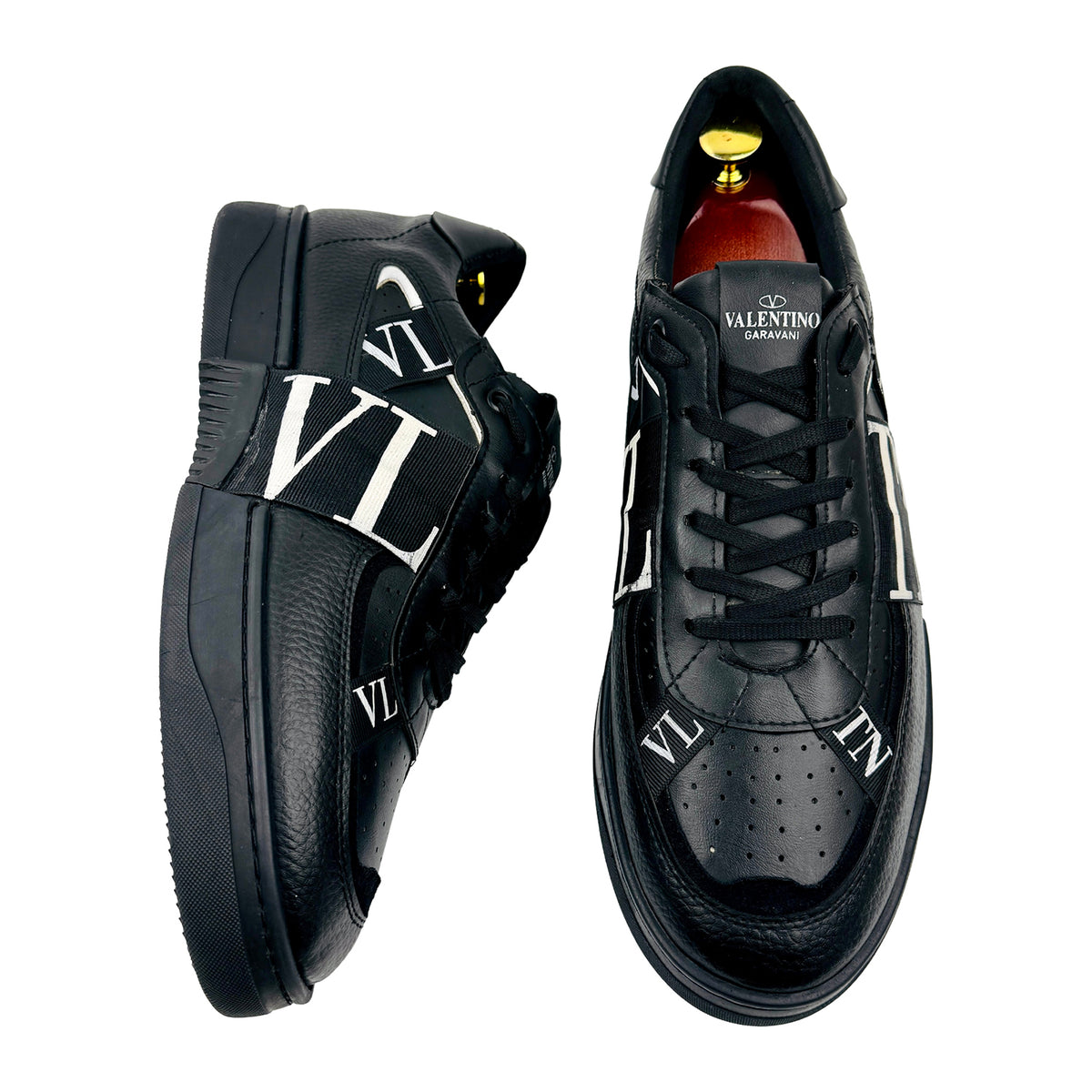 Valentino Garavani VL7N Calfskin Leather Sneakers (Size 44/44.5)