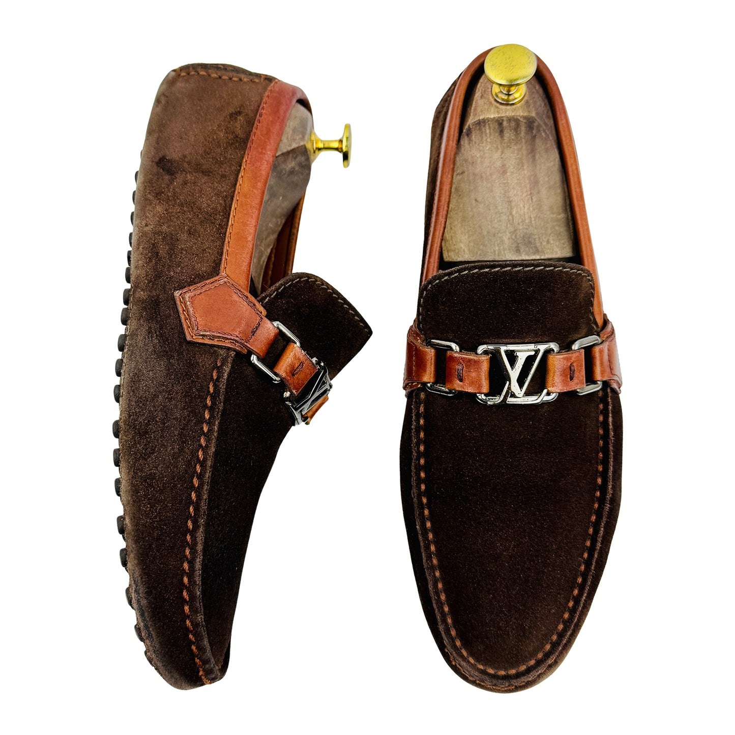 Louis Vuitton Men's Hockenheim Italian Moccasins (Size 42)