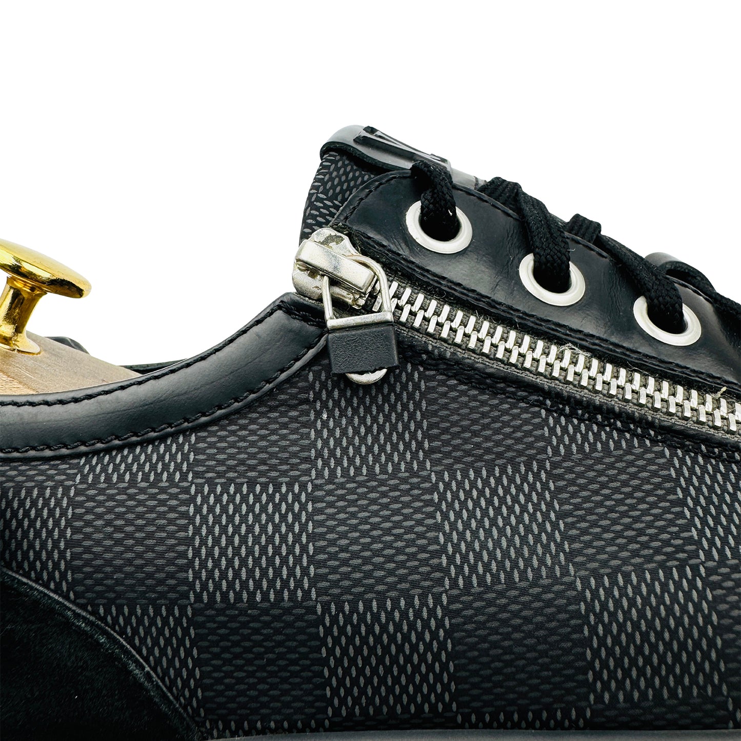 Louis Vuitton Men's Damier Graphite Sneakers (Size 43.5/44)