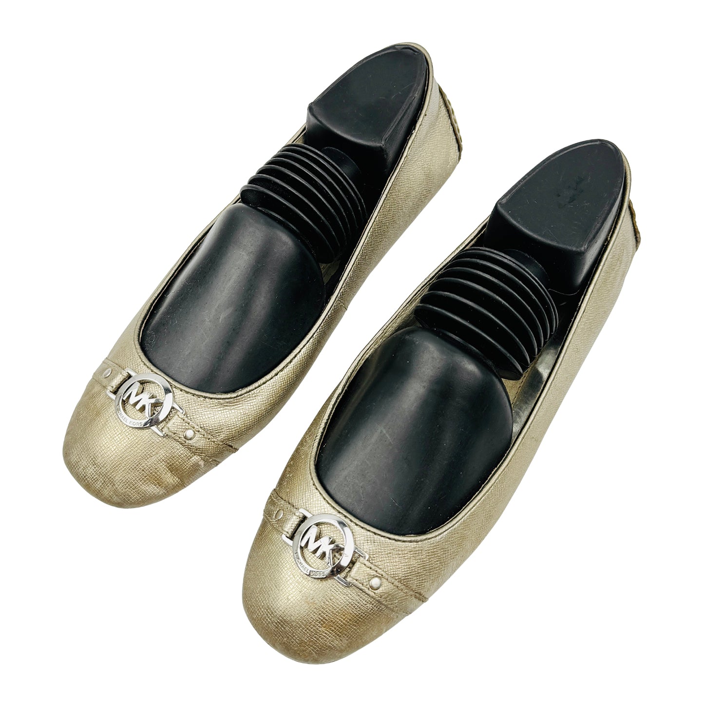 Michael Kors Fulton Leather Ballet Flats (Size 38.5)
