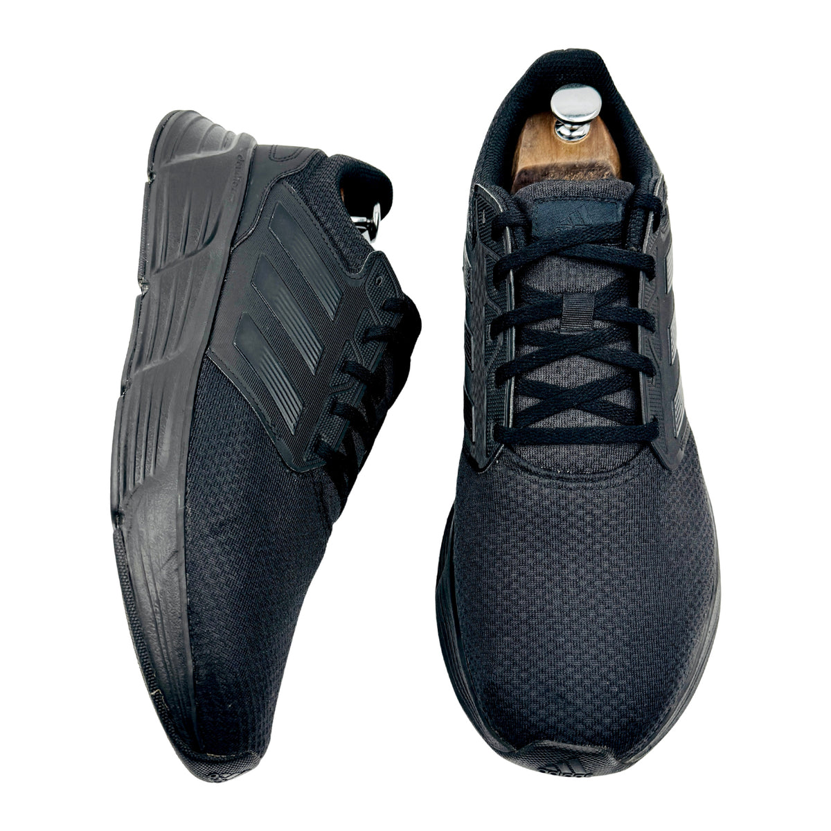 Adidas Galaxy 6 Core Black Shoes (Size 46) - GW4138
