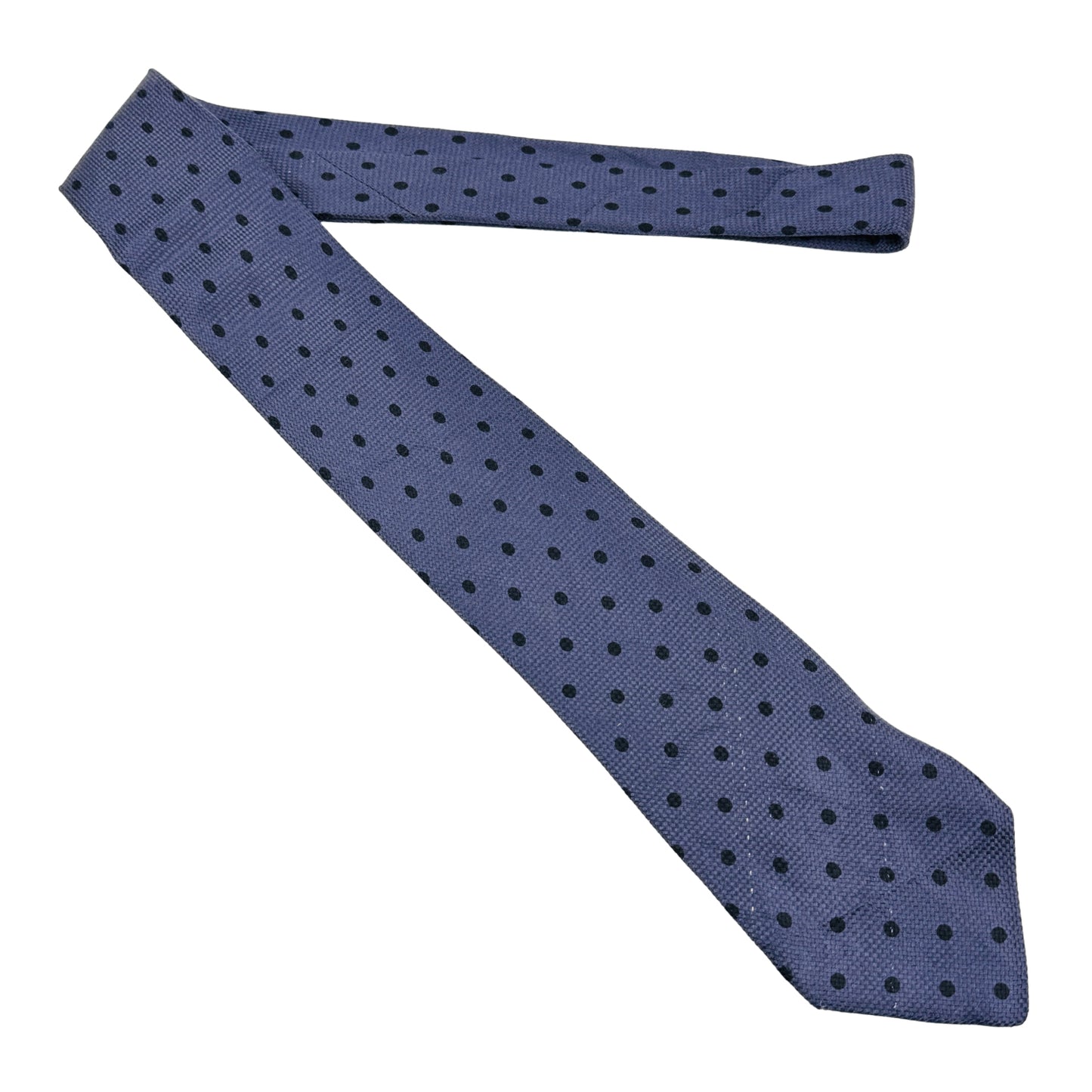 Hermès Periwinkle Blue 'Polka Dots' Tie (Size Regular)
