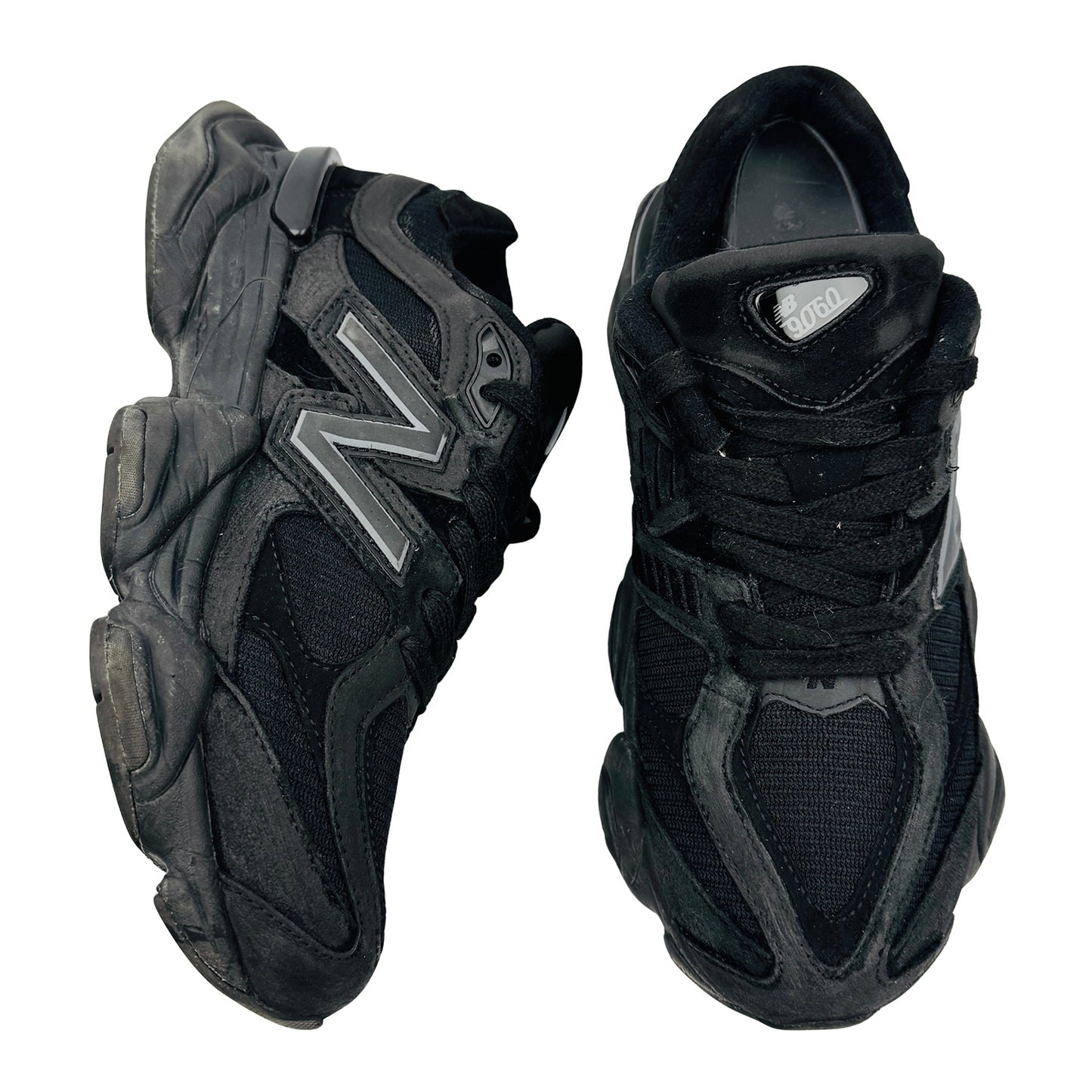 New Balance 9060 'Triple Black' Sneakers (Size 41.5) - U9060BPW